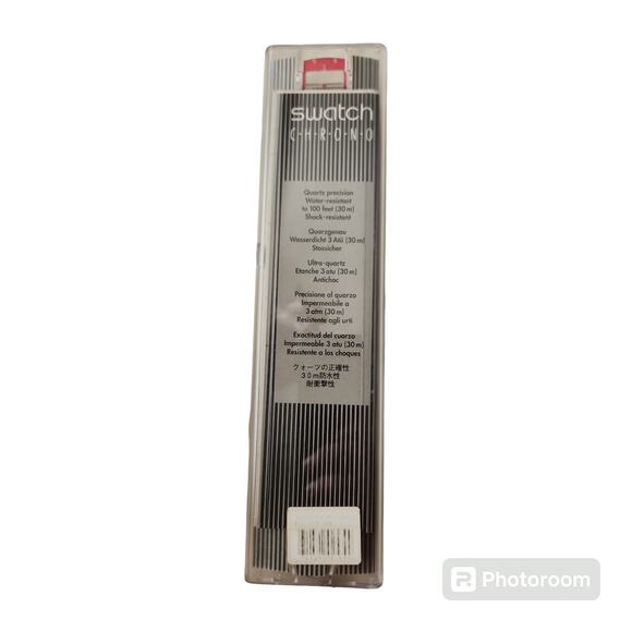 Swatch 1993 vintage Chrono Riding Star SCK102 new in box with new battery - Picture 8 of 9